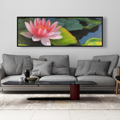 Floral & Botanical Canvas - Water Lilies & Lotus Home Decor