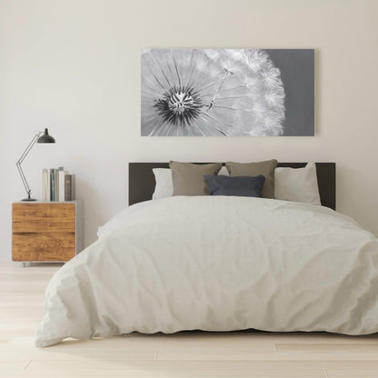 Romantic Dandelion Puff Ball Canvas | Botanical Home Decor