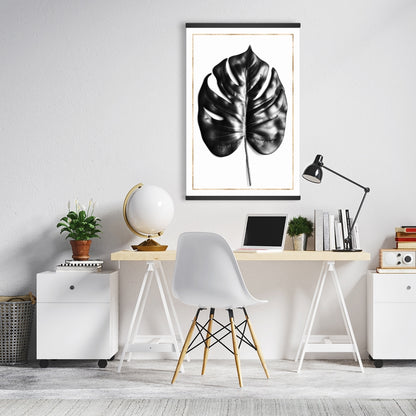 Split Leaf Philodendron Magnetic Canvas | Home Decor Art