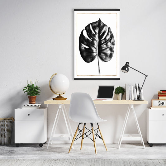 Split Leaf Philodendron Magnetic Canvas | Home Decor Art