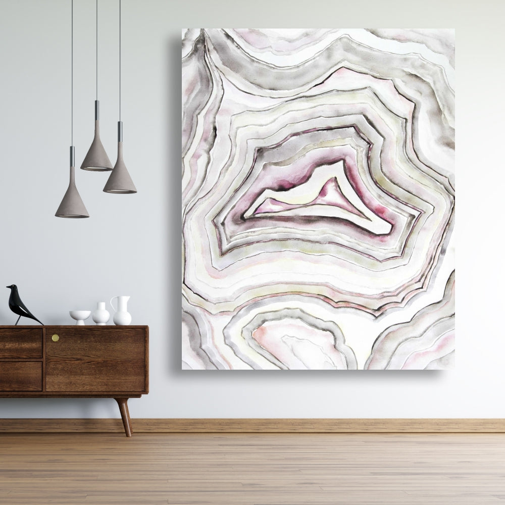 Spiritual Bedroom Wall Art | Geode Canvas Home Decor