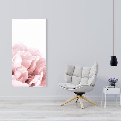 Romantic Pink Peony Flower Dream Canvas | Bedroom Home Decor