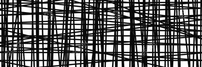 Abstract Small Stripes Canvas - Shapes Contemporary Bedroom Decor