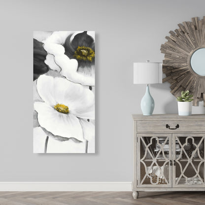 White Floral & Botanical Canvas - Assorted Flowers Home Decor