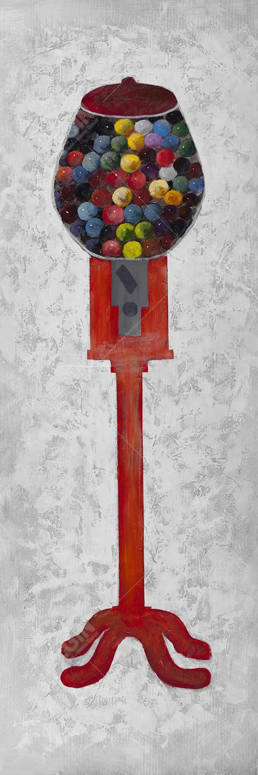 Retro Canvas Chewing Gum Dispenser - Unique Bedroom Decor