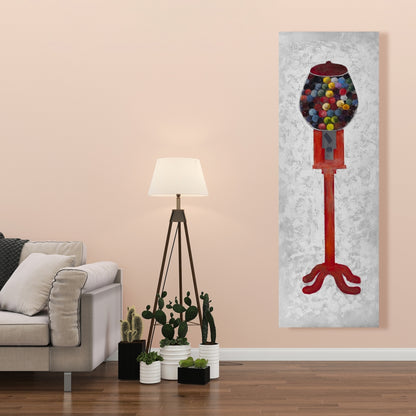 Retro Canvas Chewing Gum Dispenser - Unique Bedroom Decor