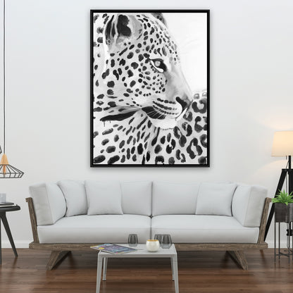 Beautiful Leopard Canvas - African Feline Framed Home Decor