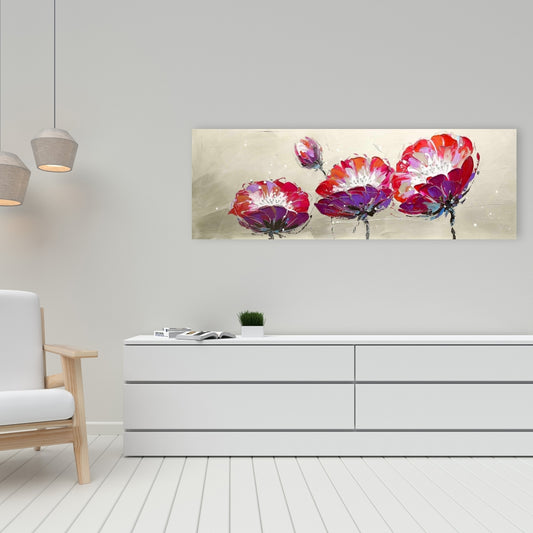 Botanical Bedroom Canvas | Three Wild Flowers Home Decor