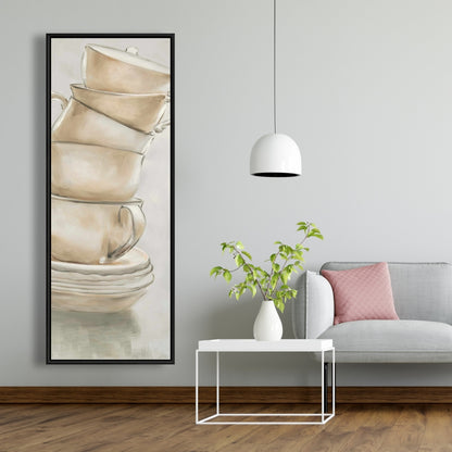 Toiles de tasses à café contemporaines | Décoration murale de cuisine