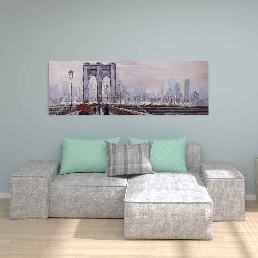 Brooklyn Bridge Canvas | Bedroom Wall Art Home Decor