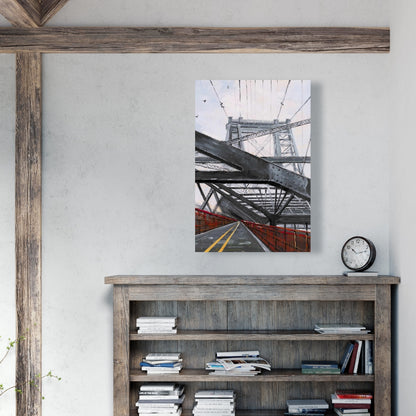 Bridge Architecture Canvas | Modern Bedroom Wall Art Decor