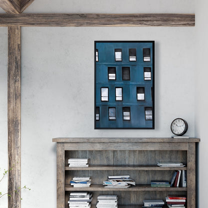 Urban Building Framed Canvas | Modern Home Decor Wall Art