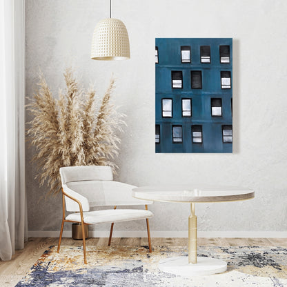 Urban Building Canvas - Contemporary Bedroom Wall Art Decor