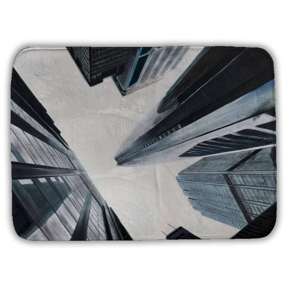 Perspective Skyscraper Canvas - Modern Home Decor Wall Art