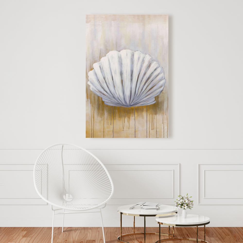 Feston Shell Canvas | Aquatic Animals Home Decor Art