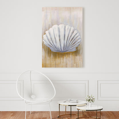 Feston Shell Canvas | Aquatic Animals Home Decor Art