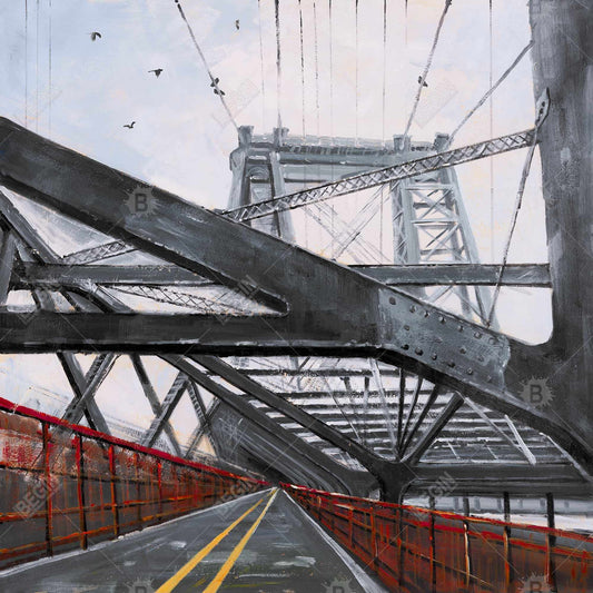 Bridge Architecture Canvas | Modern Bedroom Wall Art Decor