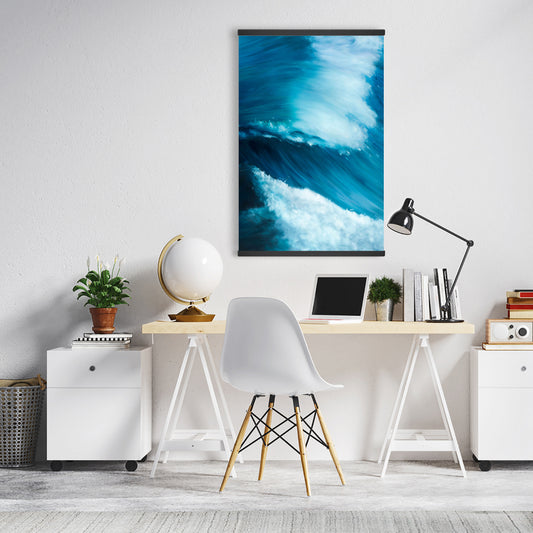 Unleashed Sea Coastal Canvas | Magnetic Stick Wall Art Decor