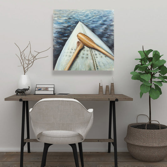 Canoe Adventure Marine Canvas | Bedroom Sports & Games Decor