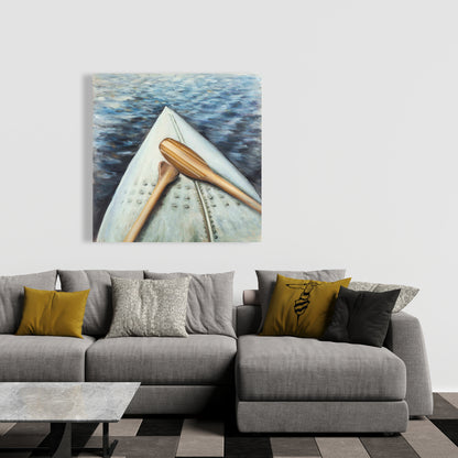 Canoe Adventure Marine Canvas | Bedroom Sports & Games Decor