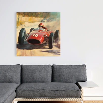 Toile marron contemporaine numéro 26 – Décoration d'intérieur