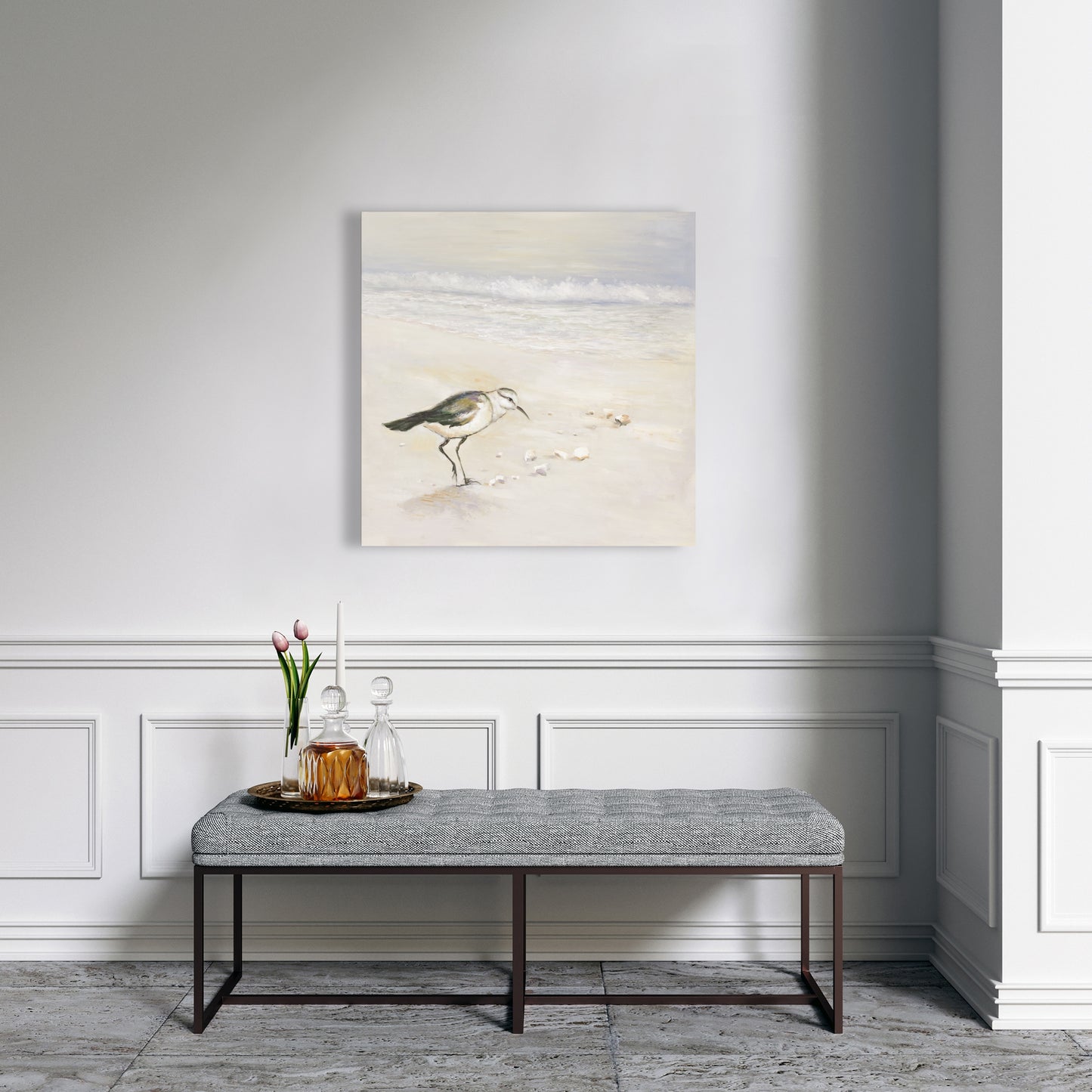 Toile Bécasseau semipalmé – Décoration d'intérieur