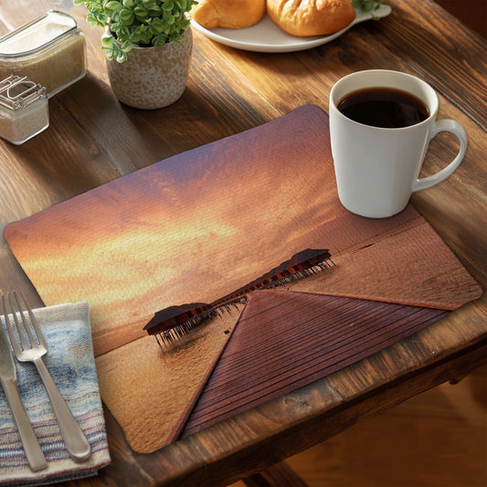 Sea villas - 14"x18" Braided Polyester Placemat