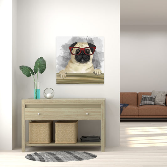 Toile Geek Carlin Chambre Animaux Animaux | Décoration d'intérieur