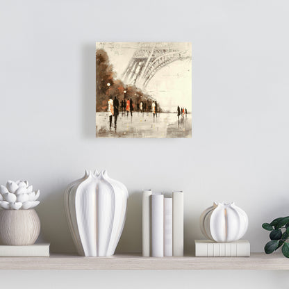 Toile de chambre contemporaine | Décor Tour Eiffel