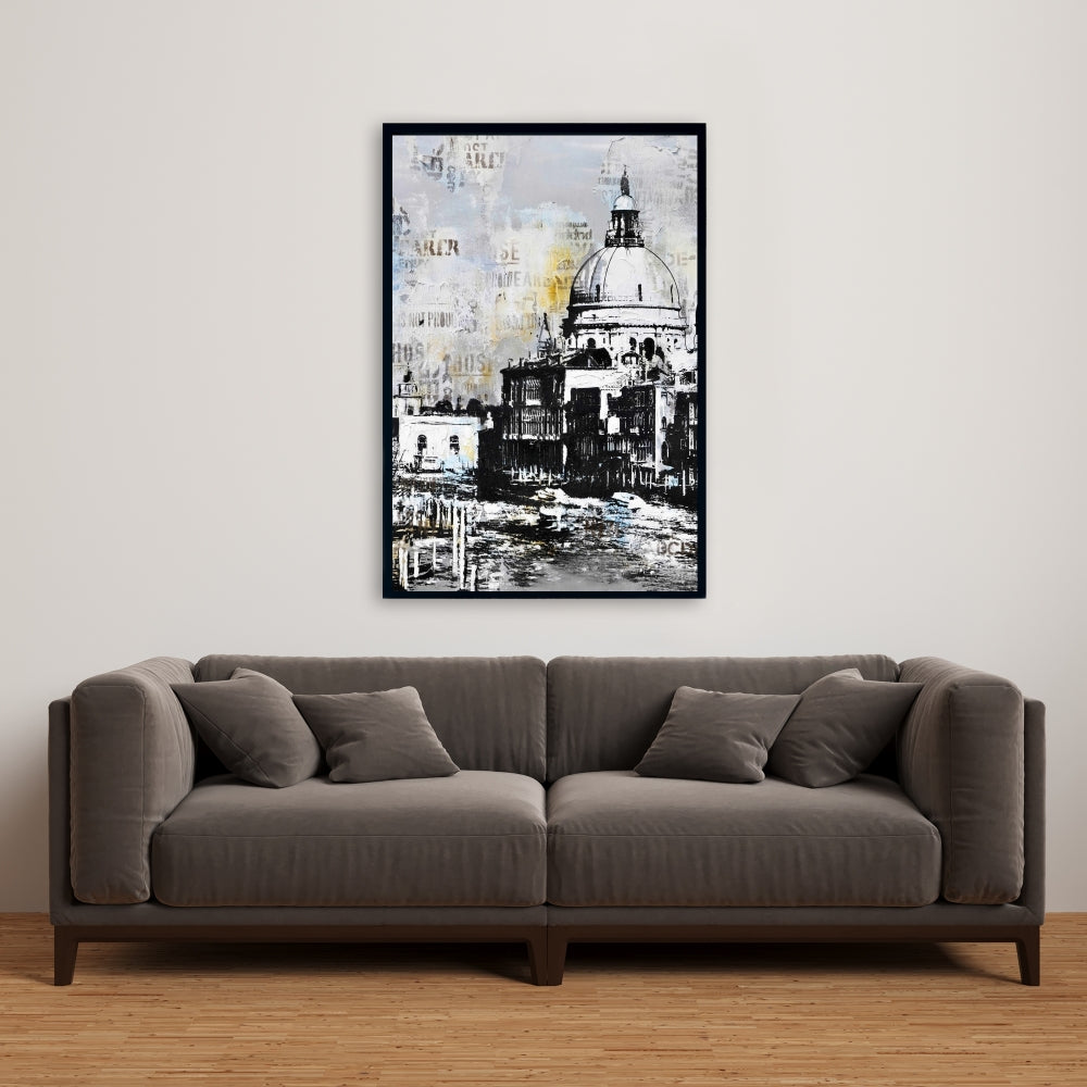 Toile encadrée Basilique de Santa Maria della Salute - Décoration intérieure