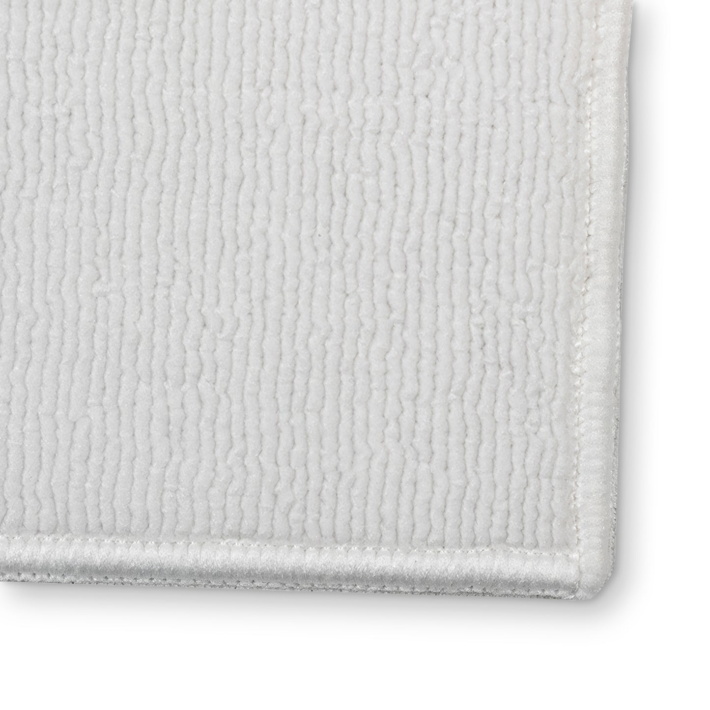 White Horse Mane in Wind | Gray Industrial Door Mat - Decor