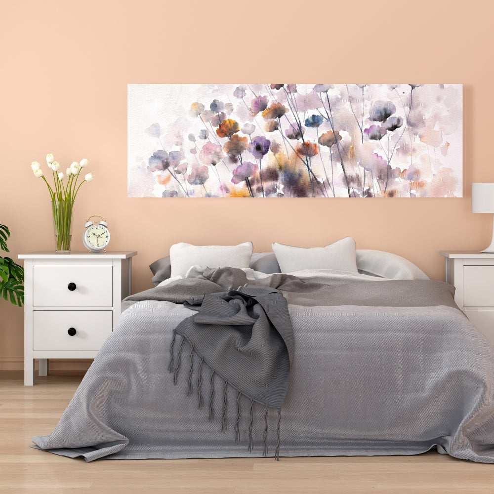 Wildflowers Romantic Floral & Botanical Bedroom Canvas Decor