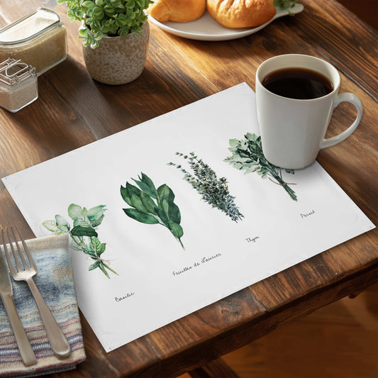 Fines herbes - 14"x18" Polyester Placemat