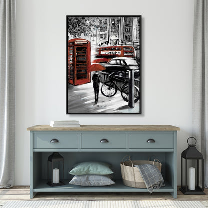 Toile de rue européenne | Décoration encadrée de vélos urbains