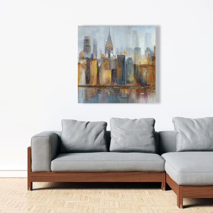 Toile Paysage urbain - Chrysler Building | Décoration murale