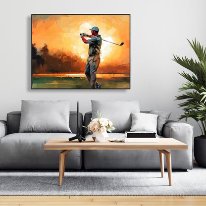 Toile « Plan rapproché » | Décoration d'intérieur contemporaine encadrée