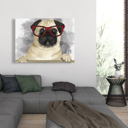 Toile Geek Carlin Chambre Animaux Animaux | Décoration d'intérieur