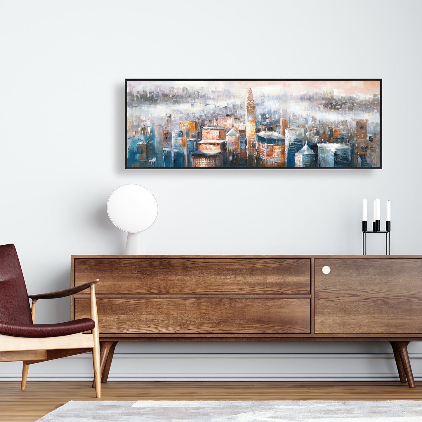 Toile représentant le Chrysler Building à New York - Décoration d'intérieur