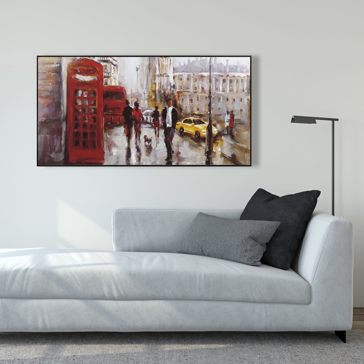 Toile Big Ben Londres - Décoration de chambre rouge | Art encadré