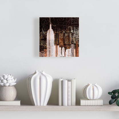 Toile Empire City de New York | Décoration murale pour chambre à coucher