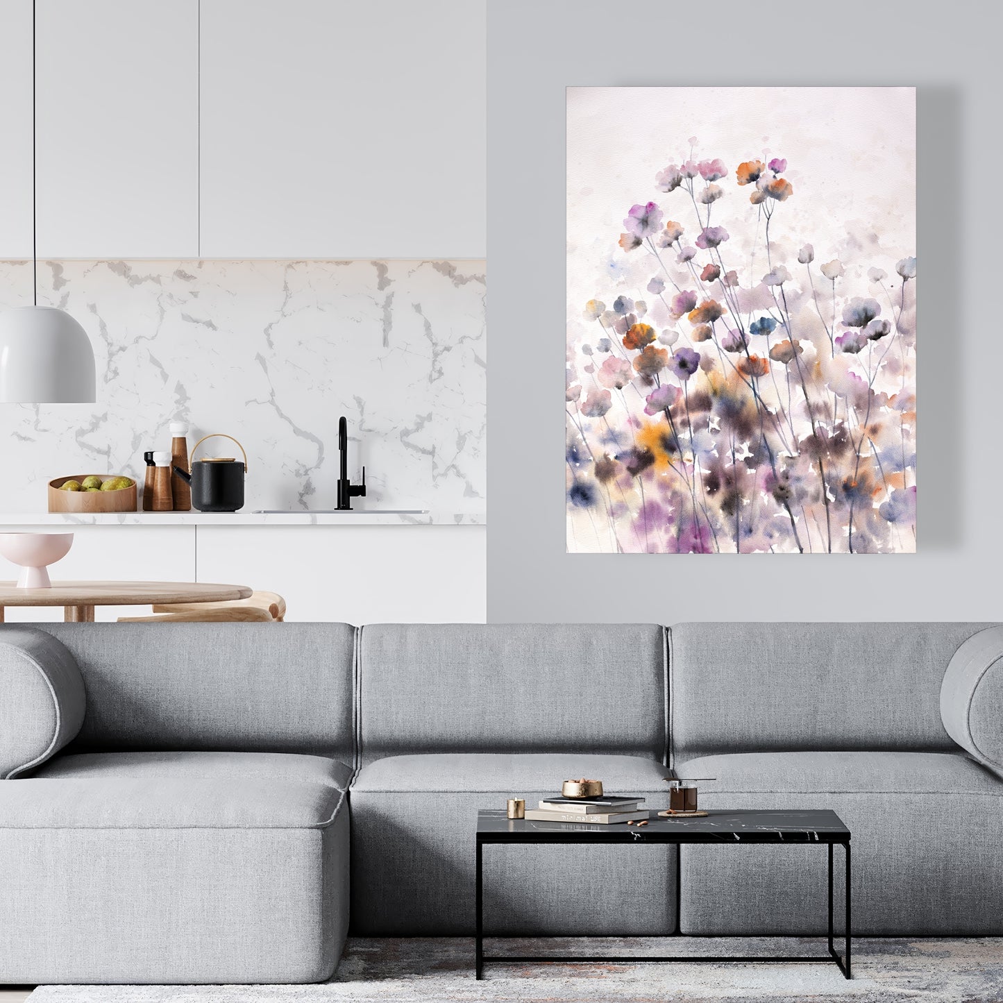 Wildflowers Romantic Floral & Botanical Bedroom Canvas Decor