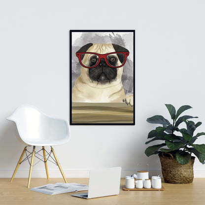 Toile encadrée Geek Carlin Brown Animaux pour décoration intérieure