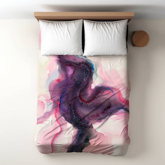 Celestial Body Duvet Cover - Abstract Space Decor for Home