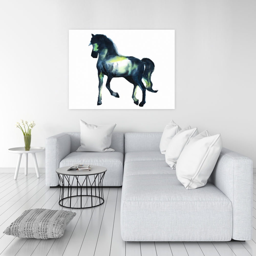 Toile élégante représentant un cheval - Décoration murale animalière