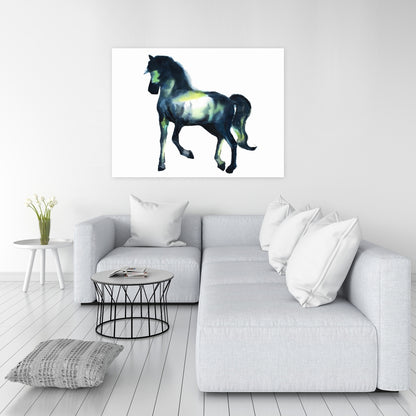 Toile élégante représentant un cheval - Décoration murale animalière