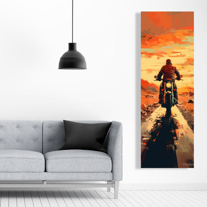 Décoration de chambre | Toile blanche « Départ » - Loisirs créatifs