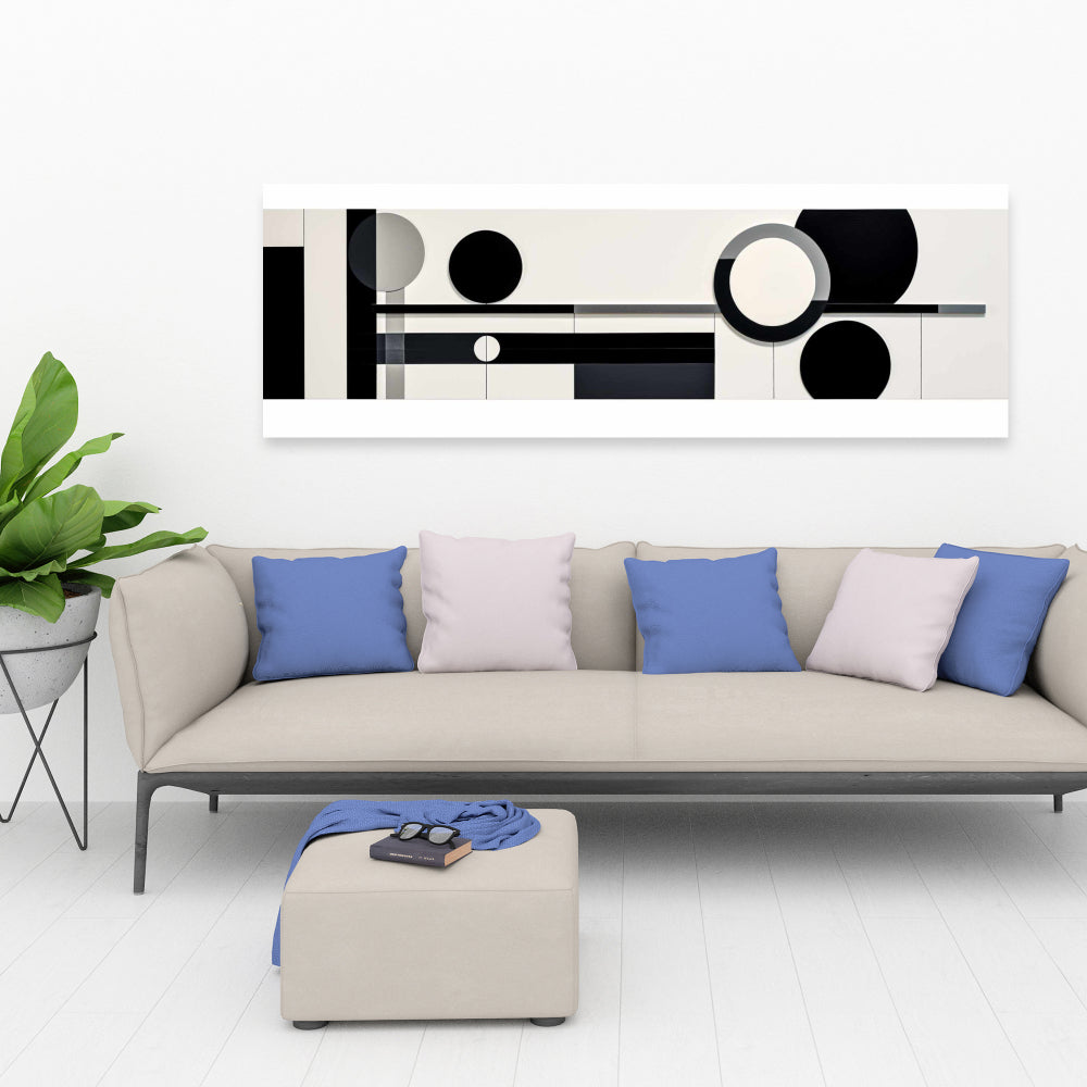 Toile minimaliste pour chambre à coucher | Décoration d'intérieur moderne