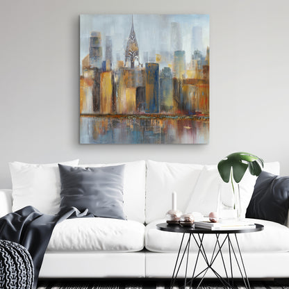 Toile Paysage urbain - Chrysler Building | Décoration murale