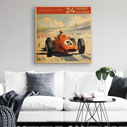 Loisirs de transport Toile jaune - Décoration d'intérieur numéro 5