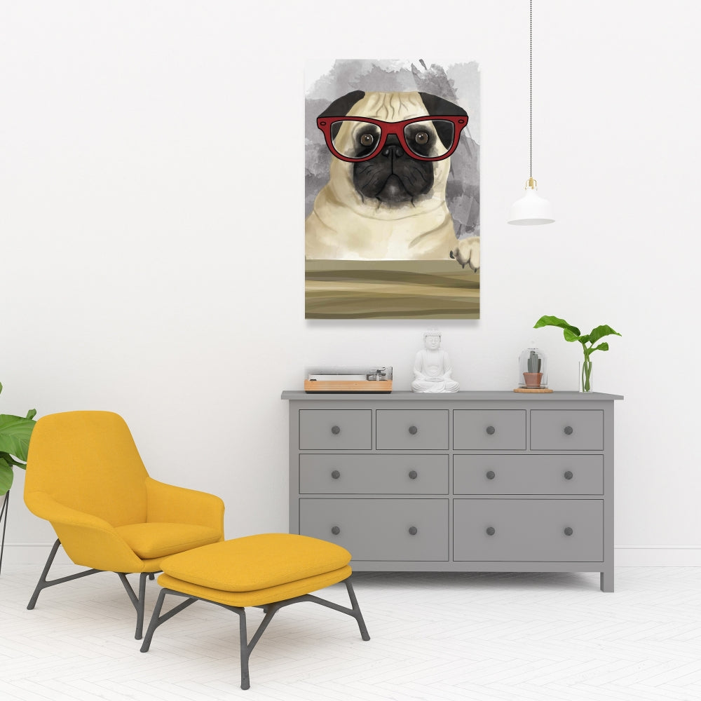 Toile Geek Carlin Chambre Animaux Animaux | Décoration d'intérieur